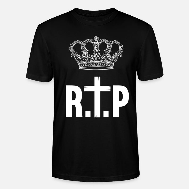 RIP Queen - Stanley/Stella Unisex Bio-T-Shirt CRAFTER - Schwarz