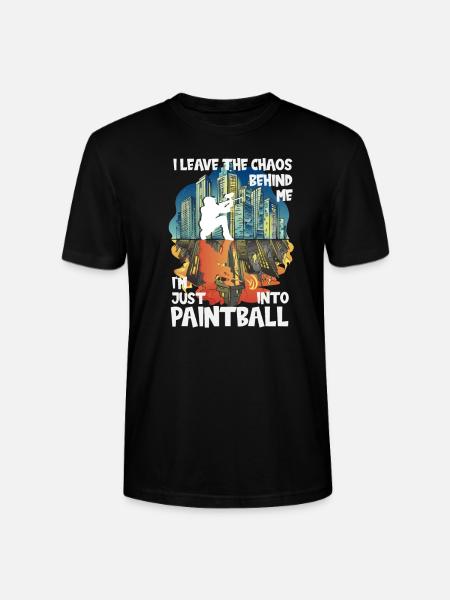 Chaos Paintball - Stanley/Stella CRAFTER Unisex Organic T-Shirt - black