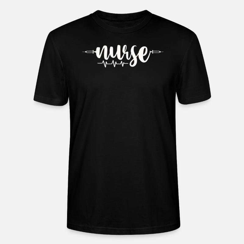 Krankenschwester - Stanley/Stella Unisex Bio-T-Shirt CRAFTER - Schwarz