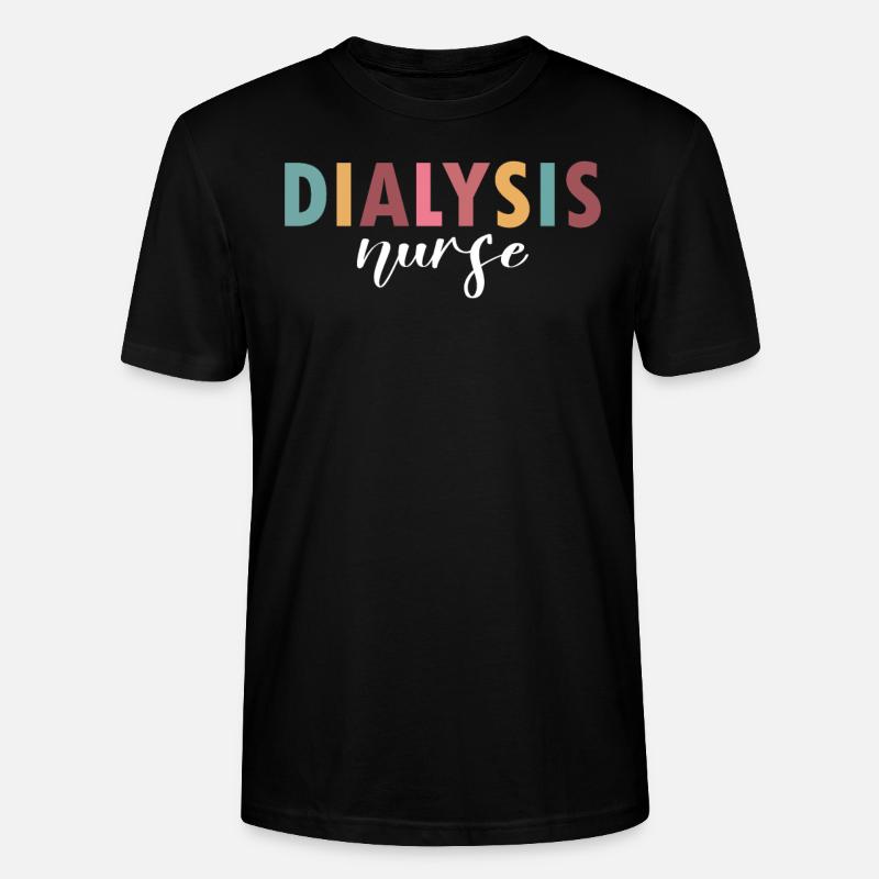 Das Leben einer Dialyseschwester - Stanley/Stella Unisex Bio-T-Shirt CRAFTER - Schwarz