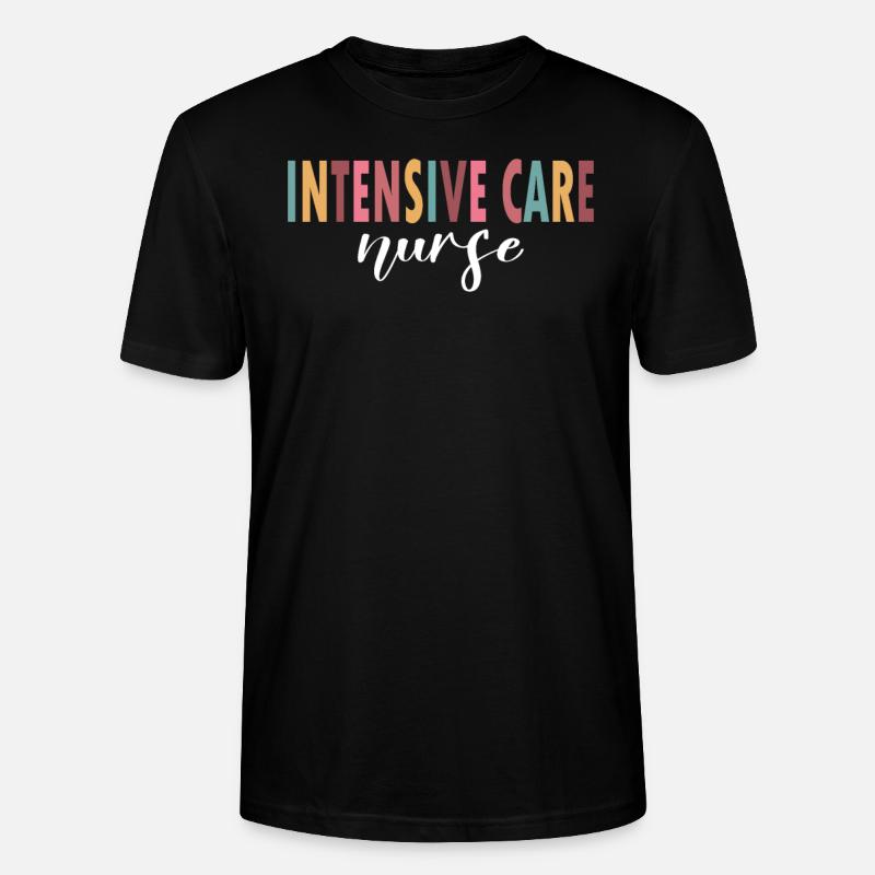 Leben als Intensivpfleger - Stanley/Stella Unisex Bio-T-Shirt CRAFTER - Schwarz