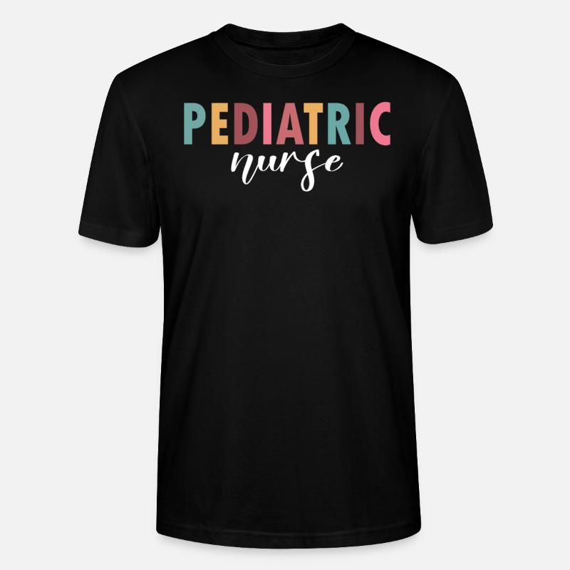 Das Leben einer Kinderkrankenschwester - Stanley/Stella Unisex Bio-T-Shirt CRAFTER - Schwarz