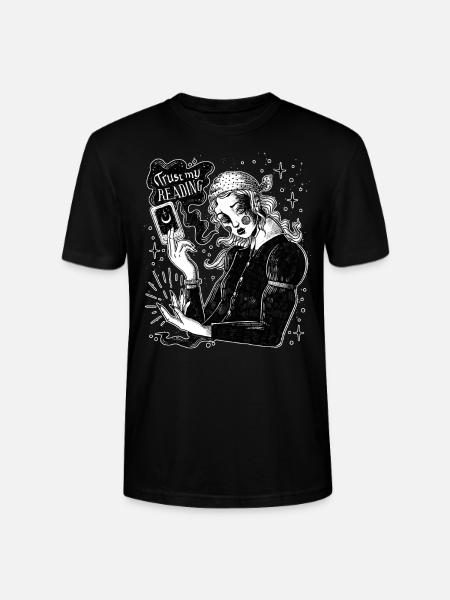 Occult Goth Gothic Punk Grunge - Stanley/Stella CRAFTER Unisex Organic T-Shirt - black