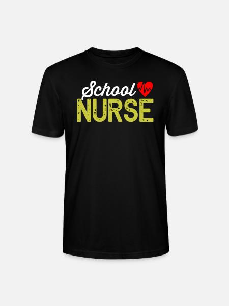 Schulkrankenschwester - Stanley/Stella Unisex Bio-T-Shirt CRAFTER - Schwarz