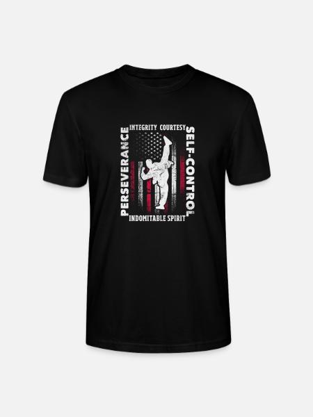 Taekwondo - Stanley/Stella CRAFTER Unisex Organic T-Shirt - black