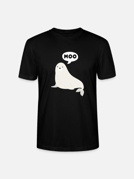 Meeresbiologie - Stanley/Stella Unisex Bio-T-Shirt CRAFTER - Schwarz