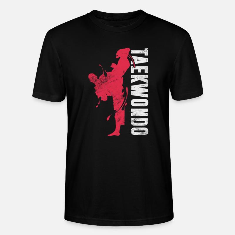 Taekwondo - Stanley/Stella Unisex Bio-T-Shirt CRAFTER - Schwarz