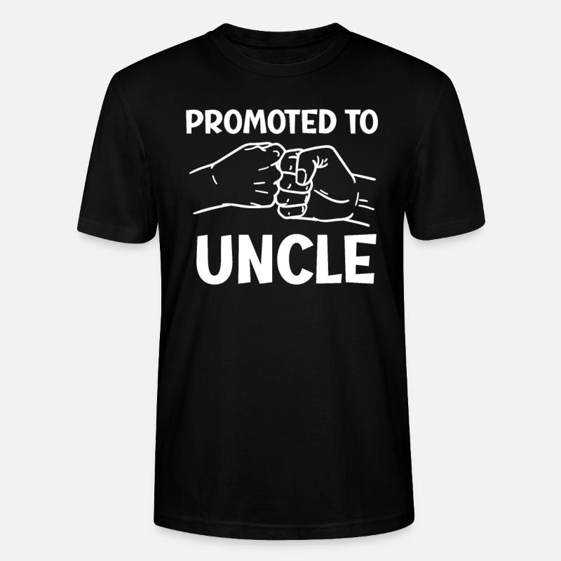 Promu oncle 2023 Oncle Saying - T-shirt bio CRAFTER Stanley Stella Unisexe - noir