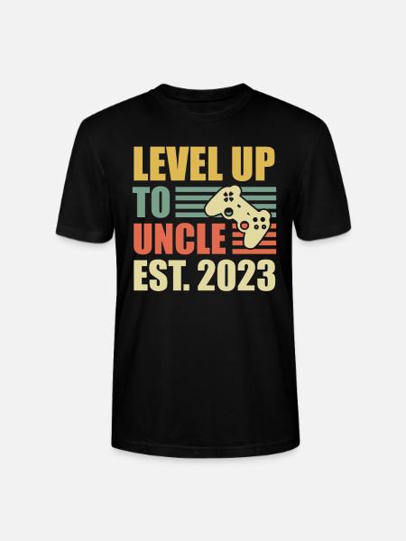 Niveau jusqu’à Oncle 2023 - T-shirt bio CRAFTER Stanley Stella Unisexe - noir