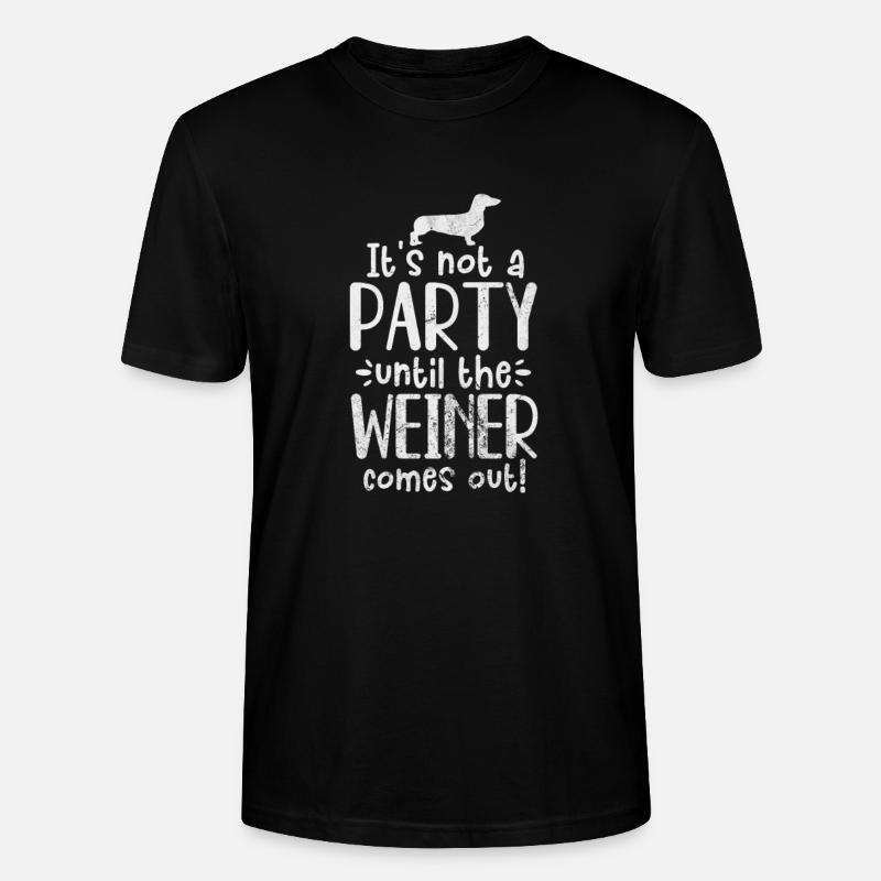 Dackel - Stanley/Stella Unisex Bio-T-Shirt CRAFTER - Schwarz