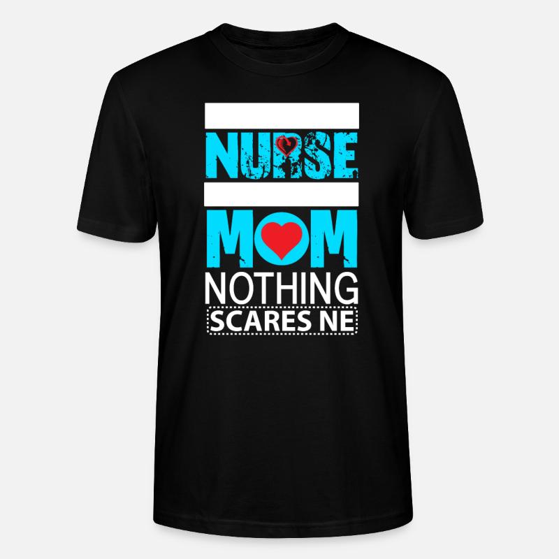 Maman infirmière - T-shirt bio CRAFTER Stanley Stella Unisexe - noir