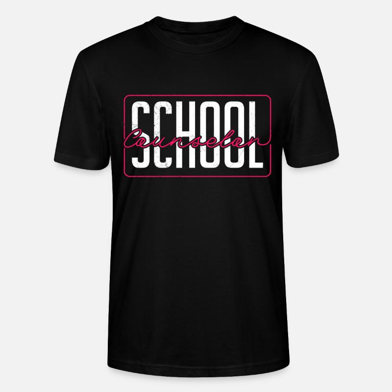 Schulbegleitung Schulberatung Schulbegleiter - Stanley/Stella Unisex Bio-T-Shirt CRAFTER - Schwarz
