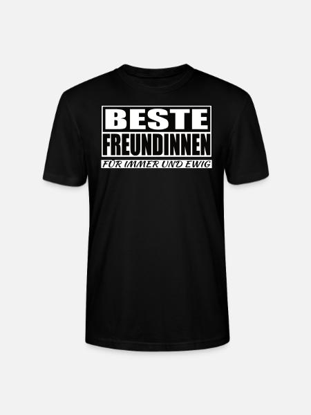 Geschenkidee Freundin schwester - Stanley/Stella Unisex Bio-T-Shirt CRAFTER - Schwarz