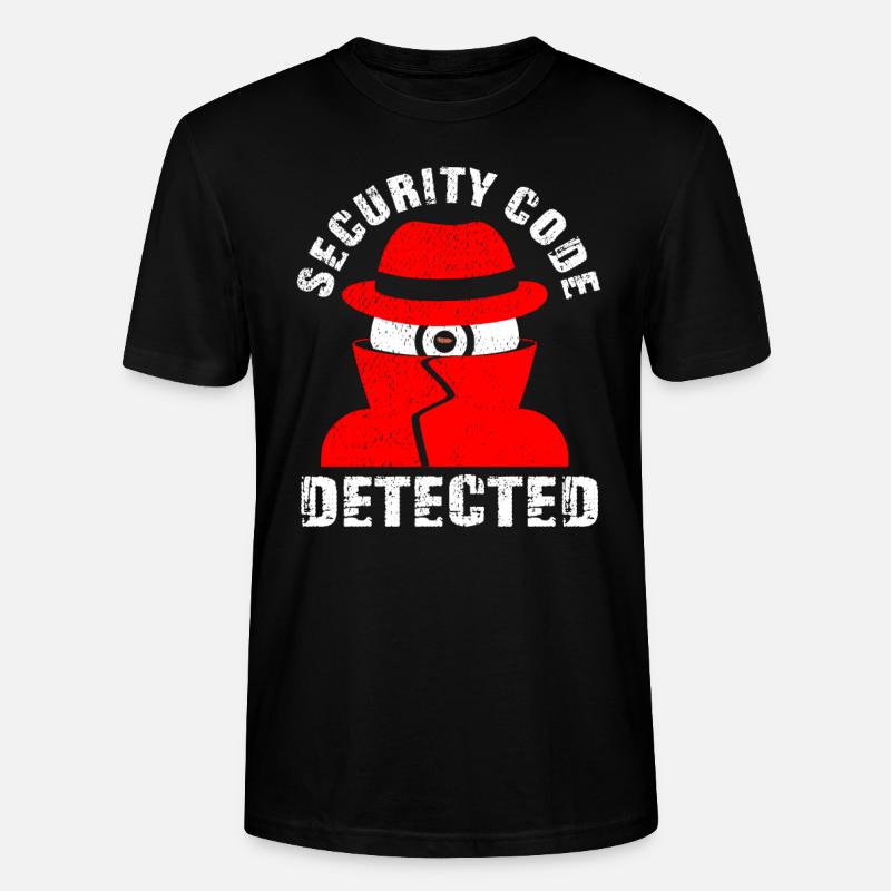 Netzwerk und Computersicherheit - Stanley/Stella Unisex Bio-T-Shirt CRAFTER - Schwarz