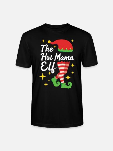 La mère elfe elfe - T-shirt bio CRAFTER Stanley Stella Unisexe - noir