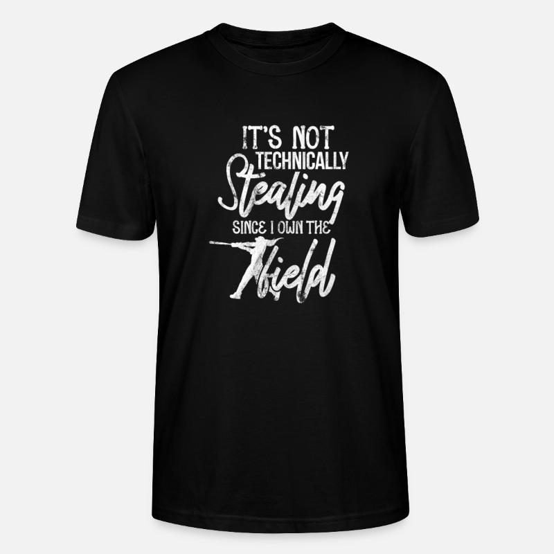 Softball - Stanley/Stella Unisex Bio-T-Shirt CRAFTER - Schwarz