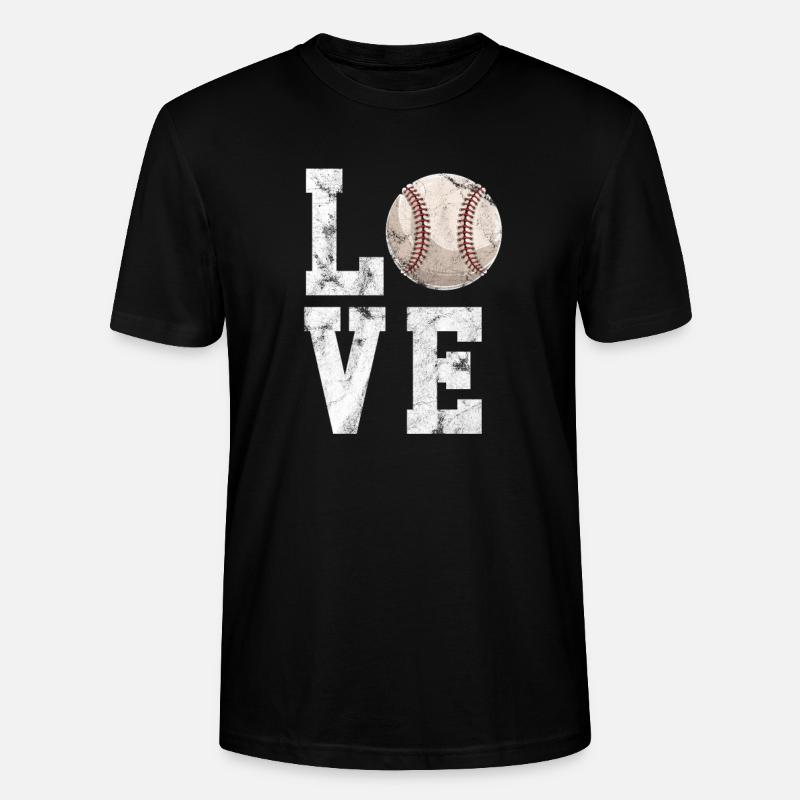 Softball - Stanley/Stella Unisex Bio-T-Shirt CRAFTER - Schwarz