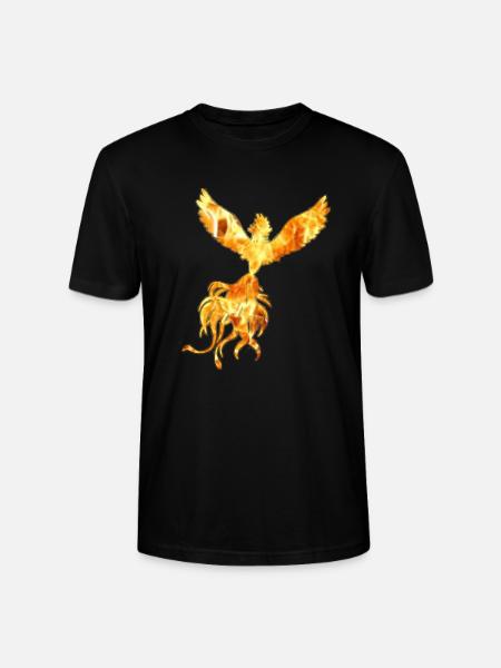Feuervogel - Stanley/Stella Unisex Bio-T-Shirt CRAFTER - Schwarz