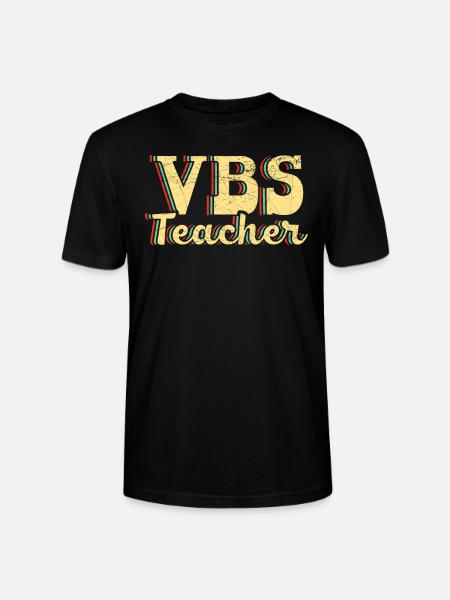 VBS Lehrer Ferienbibelschule Christian - Stanley/Stella Unisex Bio-T-Shirt CRAFTER - Schwarz