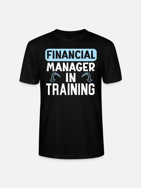 Finanzmanager im Ausbildungsberuf - Stanley/Stella Unisex Bio-T-Shirt CRAFTER - Schwarz