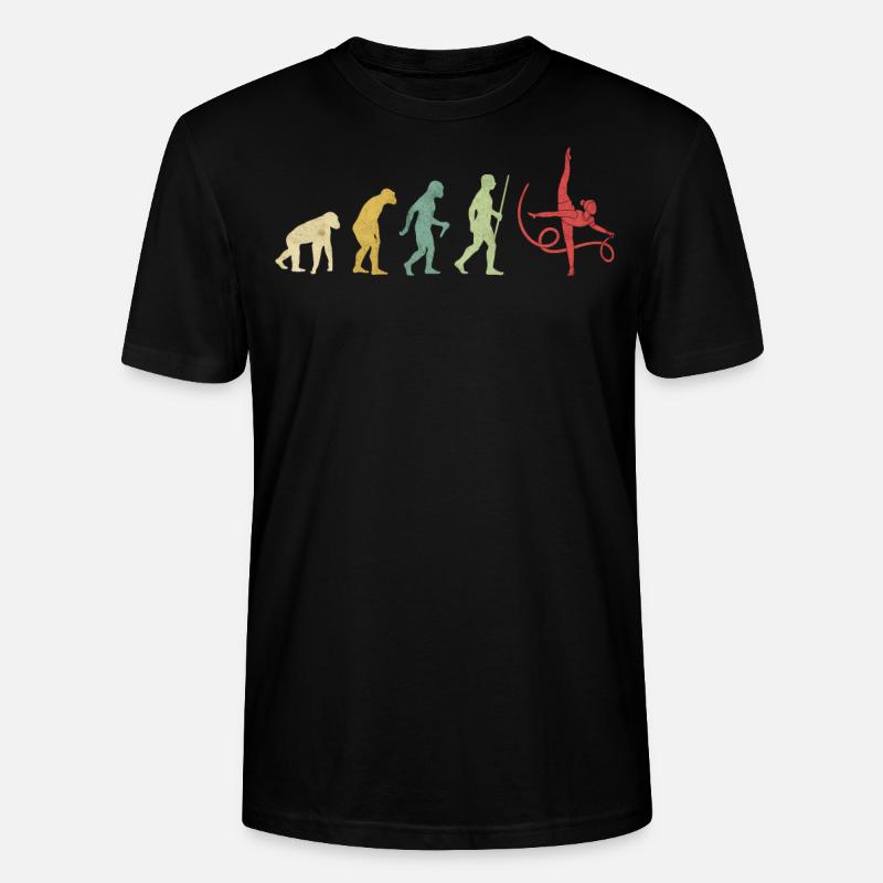 Rhythmische Gymnastikmädchenentwicklung - Stanley/Stella Unisex Bio-T-Shirt CRAFTER - Schwarz
