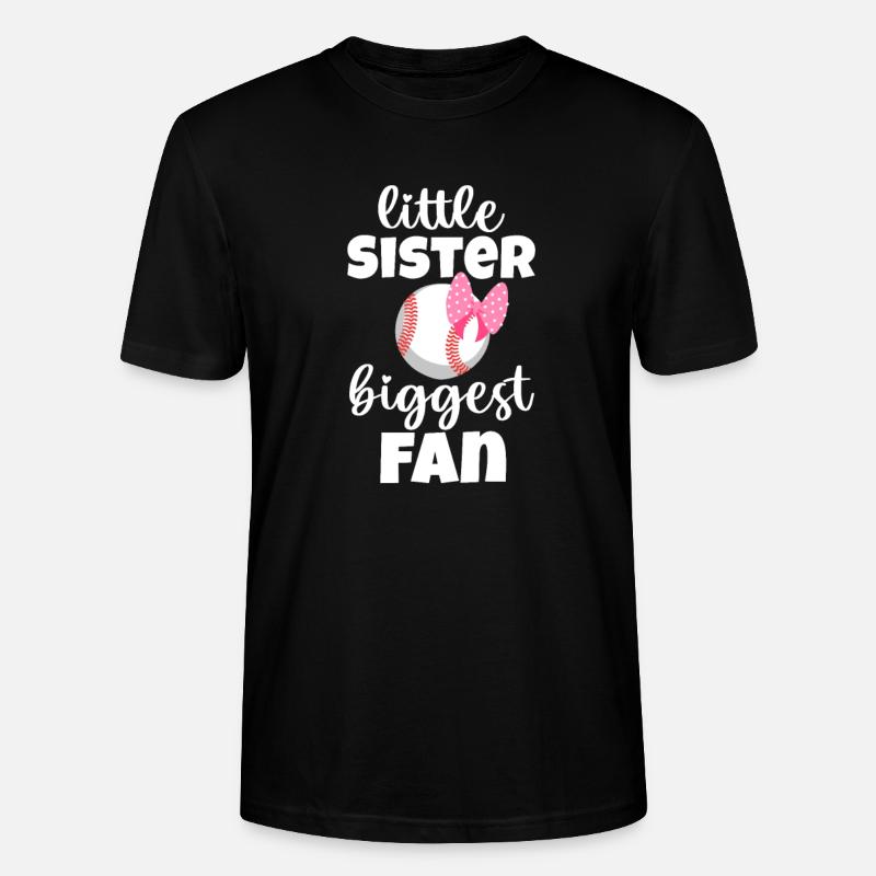 Soeur de baseball - T-shirt bio CRAFTER Stanley Stella Unisexe - noir