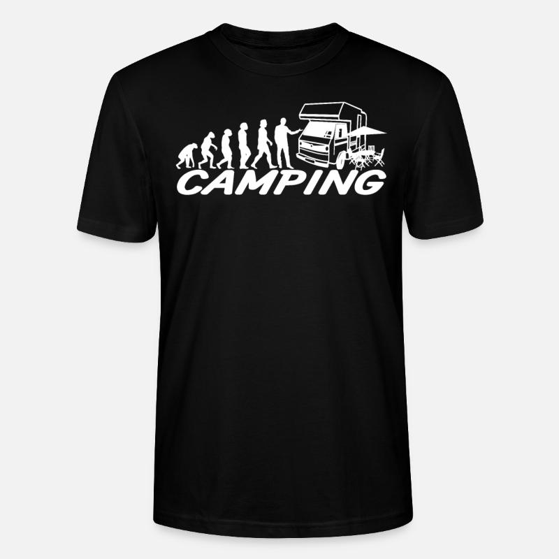 Camper Gift Idea Camping - T-shirt bio CRAFTER Stanley Stella Unisexe - noir