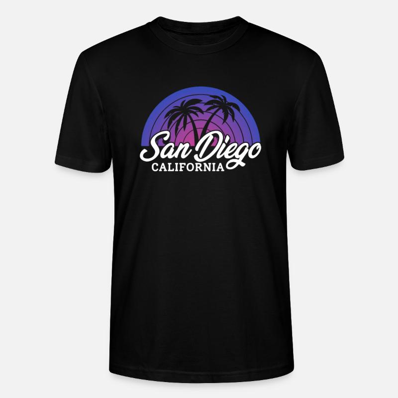 San Diego - Stanley/Stella Unisex Bio-T-Shirt CRAFTER - Schwarz