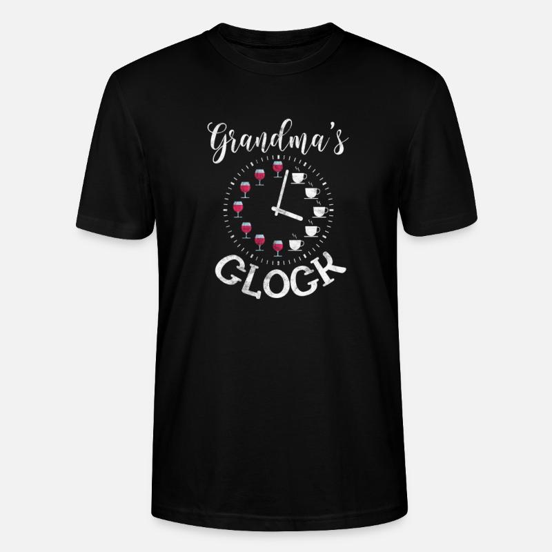Vin de café - T-shirt bio CRAFTER Stanley Stella Unisexe - noir