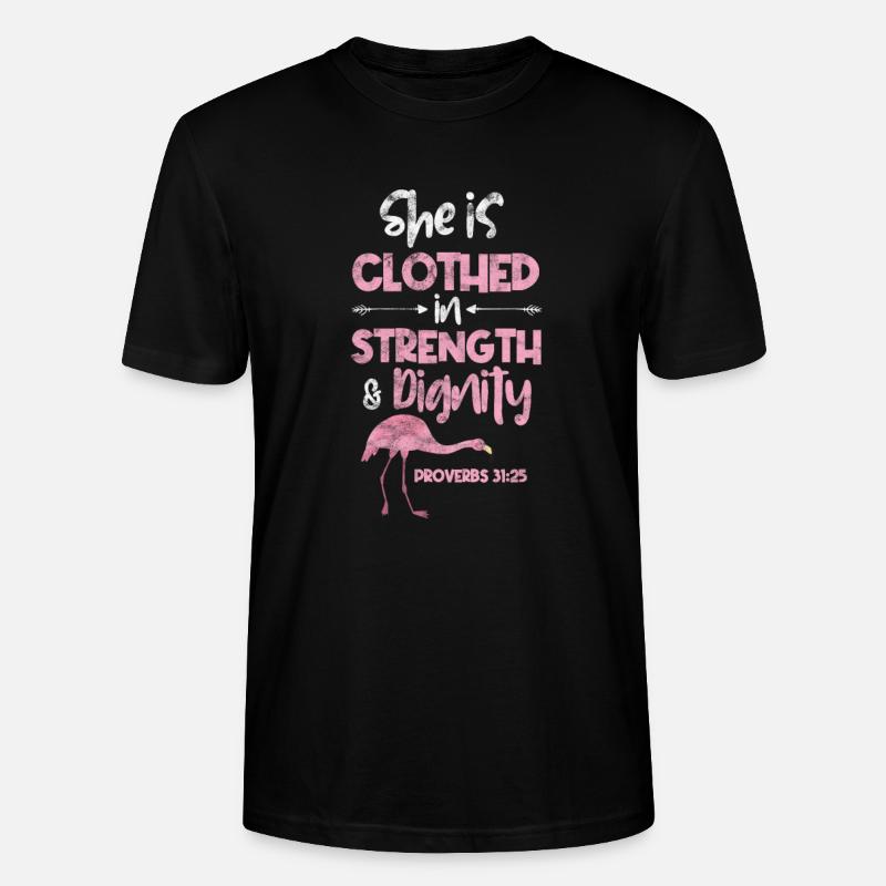 Flamant - T-shirt bio CRAFTER Stanley Stella Unisexe - noir
