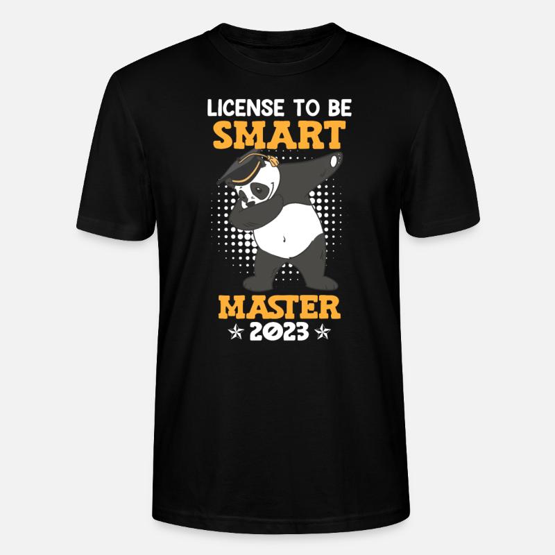 Master 2023 Master Degree - Stanley/Stella CRAFTER Unisex Organic T-Shirt - black