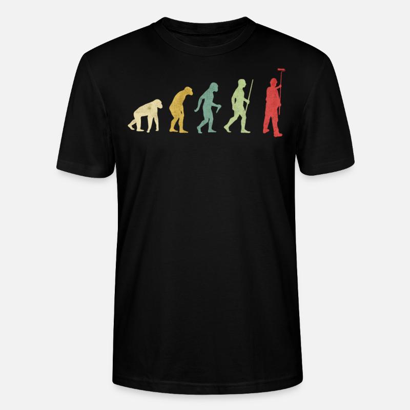 Malerentwicklung - Stanley/Stella Unisex Bio-T-Shirt CRAFTER - Schwarz