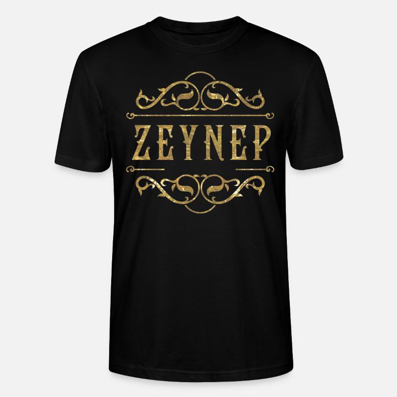 Zeynep gold - Stanley/Stella Unisex Bio-T-Shirt CRAFTER - Schwarz
