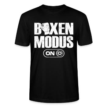 Mode Kickboxer sur Kickboxer Fan Fan - T-shirt bio CRAFTER Stanley Stella Unisexe - noir - Devant - Alina (178cm) & Michal (187cm)