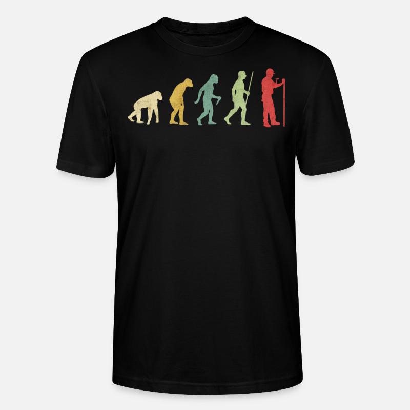 Carpenter Evolution - Stanley/Stella CRAFTER Unisex Organic T-Shirt - black