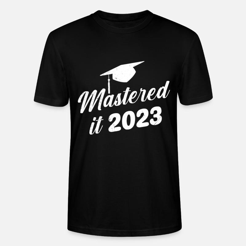 Mastered Master 2023 Master Degree - T-shirt bio CRAFTER Stanley Stella Unisexe - noir