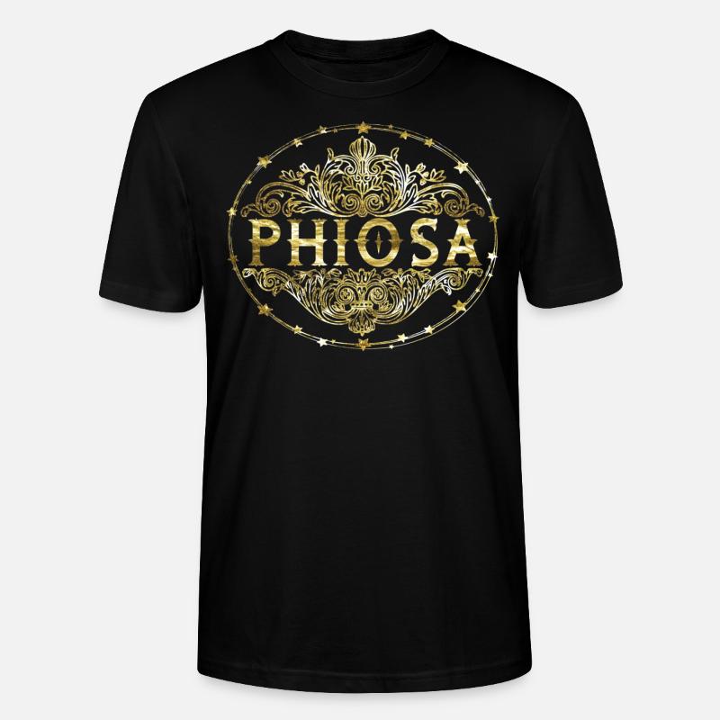 Phiosa - Stanley/Stella Unisex Bio-T-Shirt CRAFTER - Schwarz