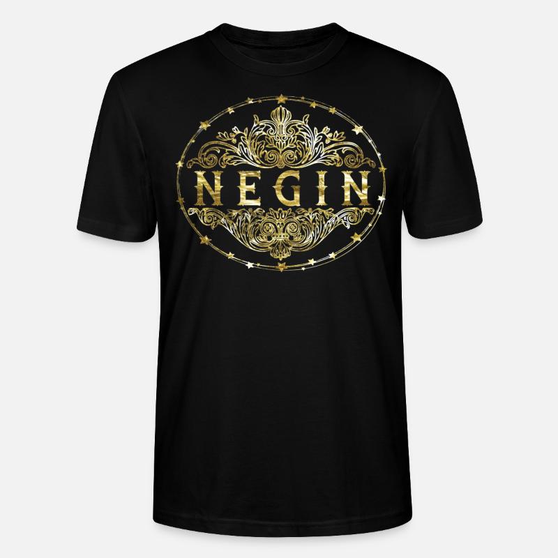 Negin - Stanley/Stella Unisex Bio-T-Shirt CRAFTER - Schwarz