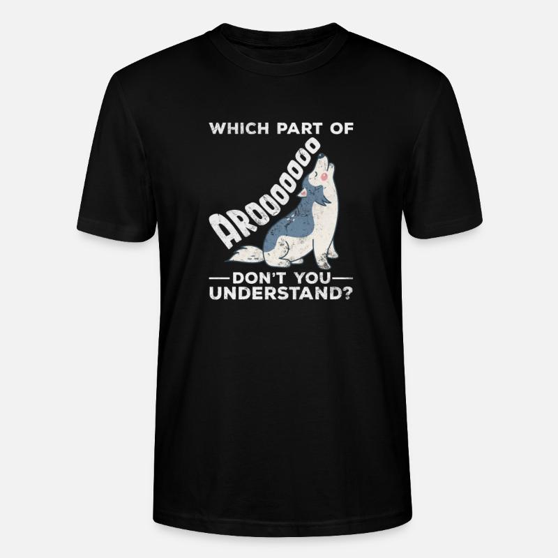 Rauque - T-shirt bio CRAFTER Stanley Stella Unisexe - noir