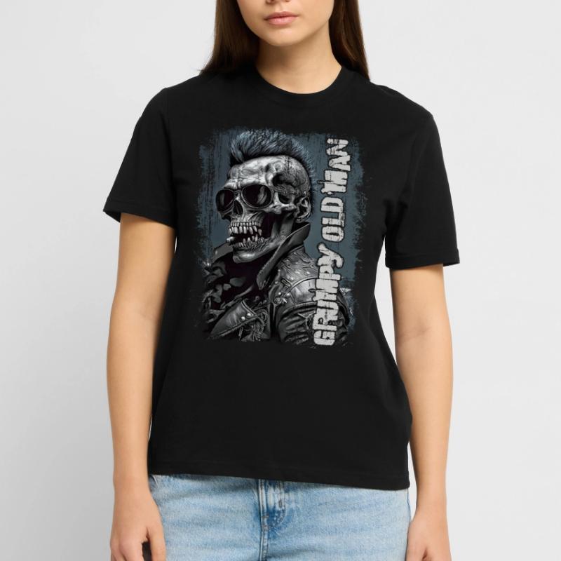 Grumpy old man Stanley/Stella CRAFTER Unisex Organic T-Shirt