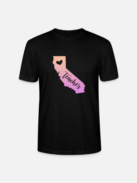 Kalifornien - Stanley/Stella Unisex Bio-T-Shirt CRAFTER - Schwarz