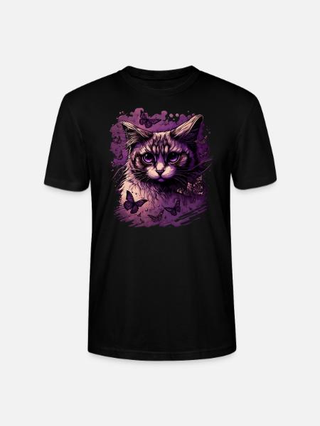 Maine Coon chat - T-shirt bio CRAFTER Stanley Stella Unisexe - noir