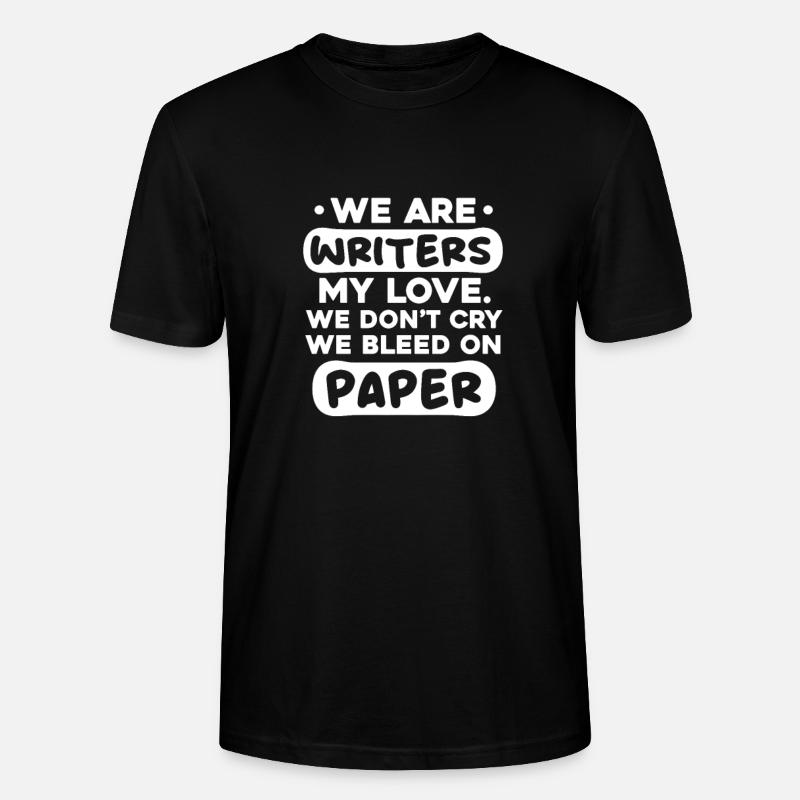 Autor - Stanley/Stella Unisex Bio-T-Shirt CRAFTER - Schwarz