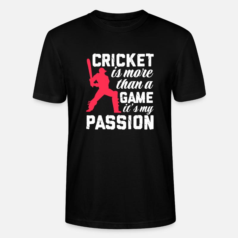 Cricket - Stanley/Stella Unisex Bio-T-Shirt CRAFTER - Schwarz