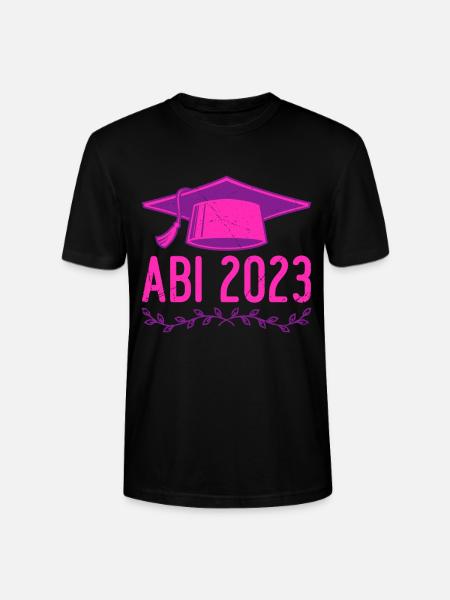 Abi 2023 Abiturienten - Stanley/Stella Unisex Bio-T-Shirt CRAFTER - Schwarz