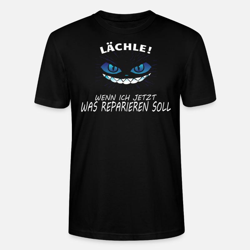 Heimwerker Geschenkidee Handwerker - Stanley/Stella Unisex Bio-T-Shirt CRAFTER - Schwarz