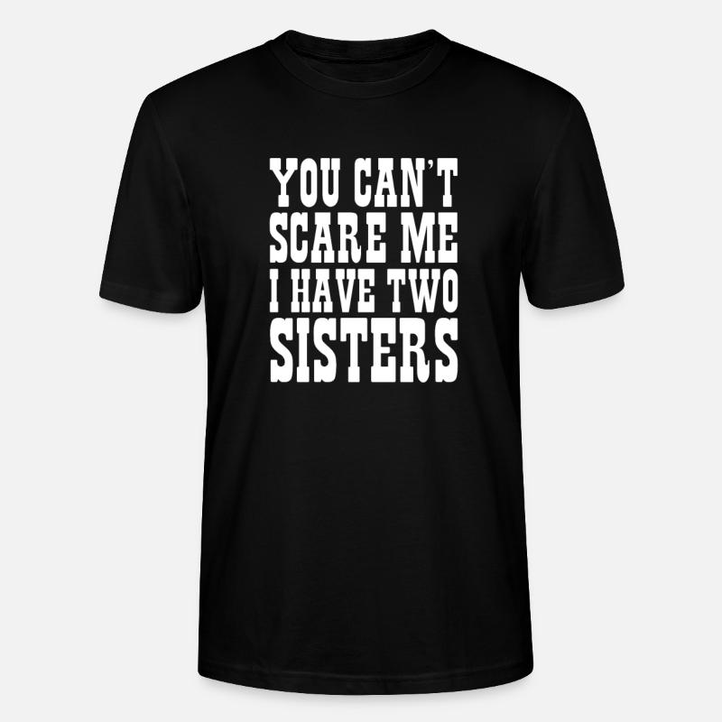 Schwester - Stanley/Stella Unisex Bio-T-Shirt CRAFTER - Schwarz