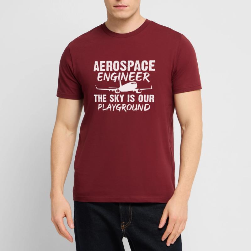 Space Engineer Aeronautical Engineer Stanley/Stella CRAFTER Unisex Organic T-Shirt