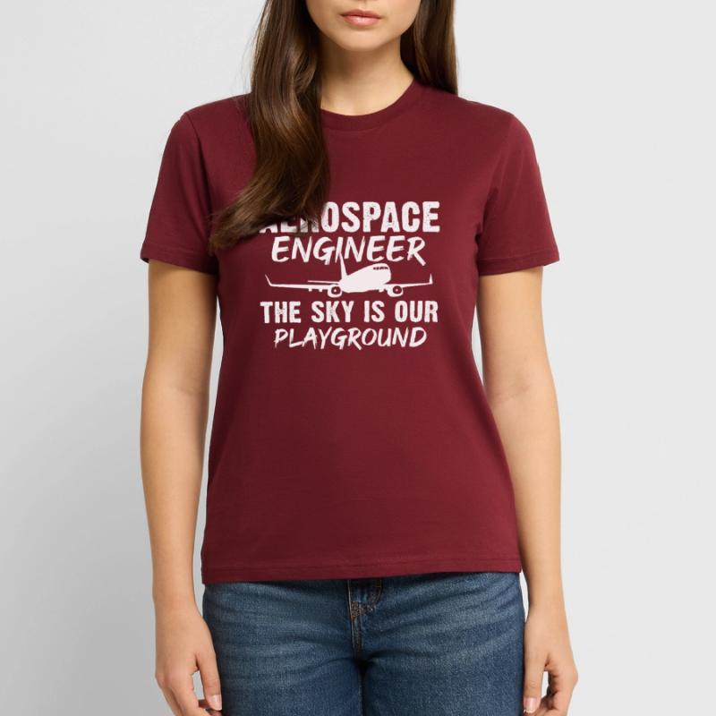 Space Engineer Aeronautical Engineer Stanley/Stella CRAFTER Unisex Organic T-Shirt