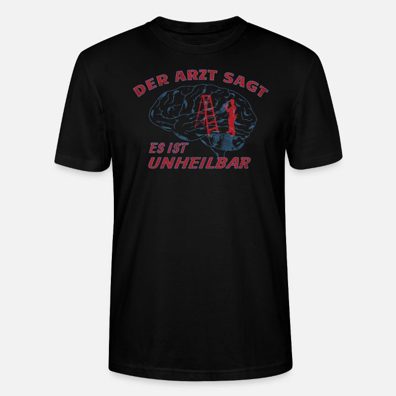Heimwerker Geschenkidee Handwerker - Stanley/Stella Unisex Bio-T-Shirt CRAFTER - Schwarz